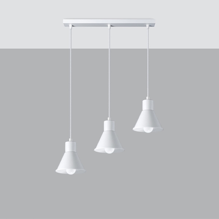Sollux Lighting Lampa wisząca TALEJA 3 czarna [E27] SL.0986