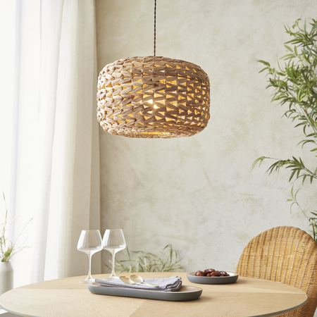 Lampa wisząca Endon Lighting Toca 109207 fioletowy