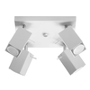 Sollux Lighting Plafon MERIDA 4 czarny SL.0102