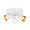 Spot Italux SPL-36748-3R-WH-GD Biały, złoty