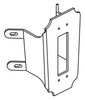 CORNER BRACKET 150 WHITE