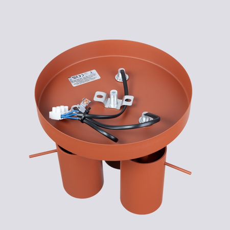 Sollux Lighting Plafon RING 3P zielony oliwkowy SL.1503