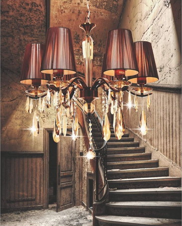 Żyrandol Lumina Deco LDP 1726-6 (MD) Alessia W6