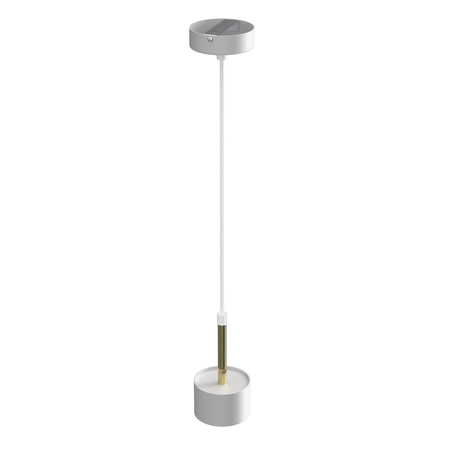 Milagro Lampa wisząca Arena 1xGX53 Biały/Złoty MLP7754 Biel / Złoto