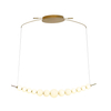 Lampa wisząca Italux Ronza PND-36472-37W-3K-GD Złoty