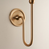 Kinkiet Endon Lighting Santiago 108208 mosiądz