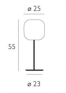 Lampa stołowa Casablanca MU01-T172A Murea