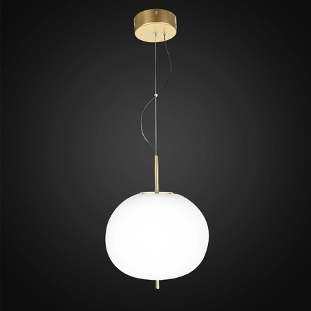 Złota lampa wisząca LED Apple P