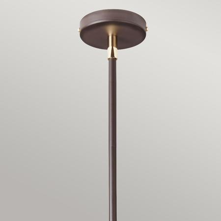 Żyrandol Elstead Lighting Balance brązowy BALANCE5-BRPB