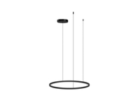 Lampa wisząca HALO PENDANT 120 CCT BK + REMOTE CONTROL Azzardo AZ5343 czarny