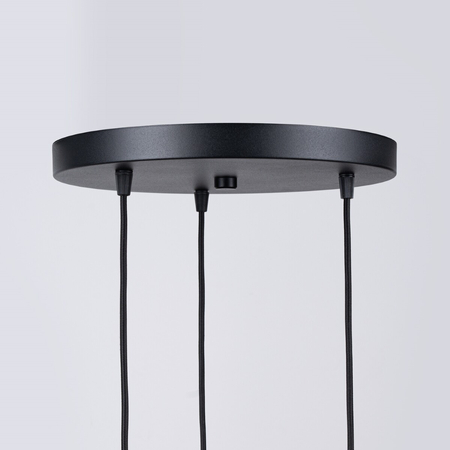 Sollux Lighting Lampa wisząca BRINA 3P czarna SL.1336