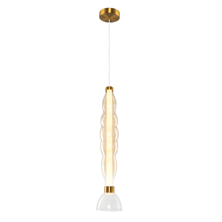 Milagro Lampa wisząca LUCCO amber 18W ML1416 BURSZTYN