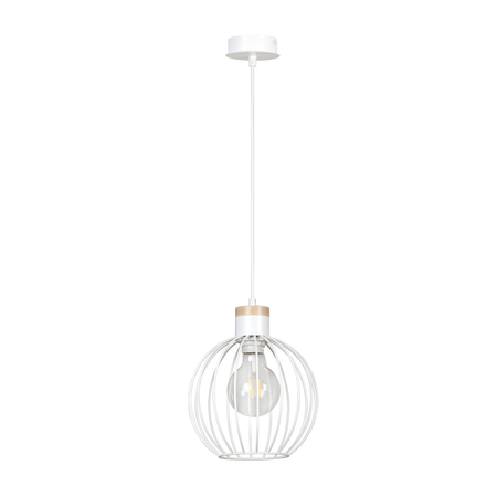 Lampa wisząca BARBADO 1 WHITE Emibig 755/1 biały