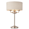 Lampa stołowa Endon Lighting Highclere 94369 chrom