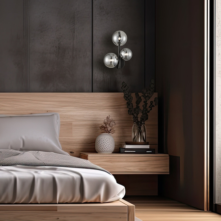 Milagro Kinkiet MILA 3xG9 ML0336 CZARNY