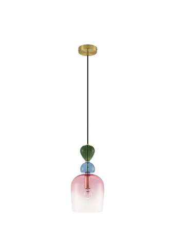 Lampa wisząca Luces Exclusivas BALAM - złoty LE43397