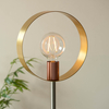 Endon Lighting Lampa podłogowa 98095 mosiądz