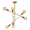 Lampa sufitowa Lucide LESTER 21119/06/02 złoty