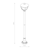 Lampa zewnętrzna AMELIA Nowodvorski 10497 czarny
