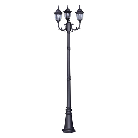 Lampa zewnętrzna VASCO Kaja K-7007A2/3N CZARNY 