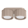 Sollux Lighting Plafon AURA 2 taupe Gx53 SL.1818