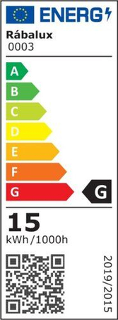 Lampa wewnętrzna Rabalux Vesuvius 4096 pomarańczowy