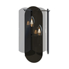 Kinkiet Zuma Line MB3523-2-EBCN NIRA KINKIET CZARNY/BLACK