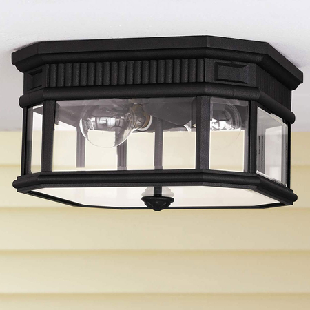 Plafon Elstead Lighting Cotswold Lane czarny FE-COTSLN-F-BK