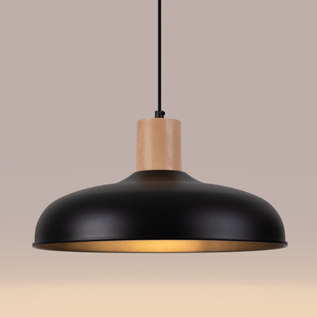 Sollux Lighting Lampa wisząca INDY czarna SL.1324