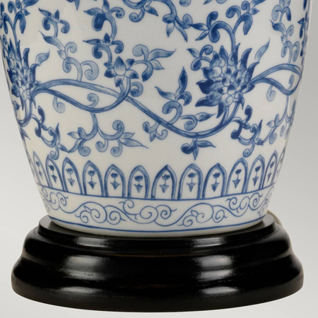 Lampa stołowa Elstead Lighting Blue Ginger Jar niebieski BLUE-G-JAR-TL