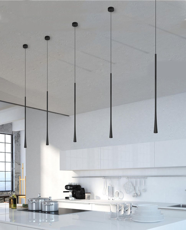 Lampa wisząca KALIA BLACK Azzardo AZ3092 czarny