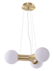 Lampa wisząca POPE GOLD Azzardo AZ3170 biały/złoty