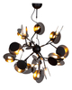 Lampa wisząca By Rydens Turno 4202080-4002 matowy czarny