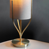Lampa stołowa Endon Lighting Fraser 95467 mosiądz