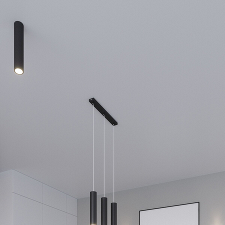 Sollux Lighting Lampa wisząca LAGOS 1 czarny SL.0327