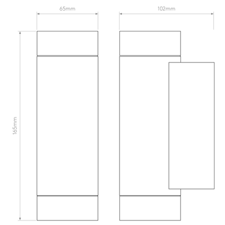 Kinkiet zewnętrzny Astro Dartmouth Twin GU10 1372013 Szary z Teksturą