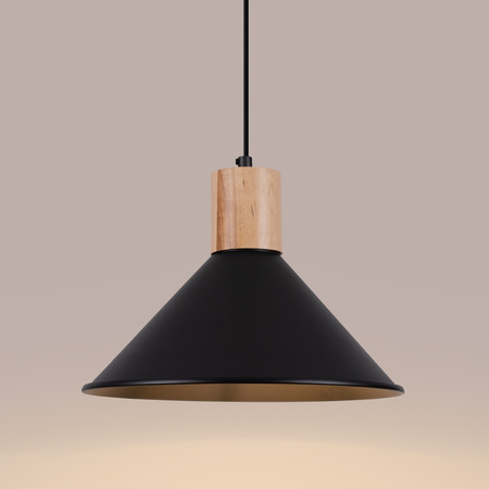 Sollux Lighting Lampa wisząca JAGA czarna SL.1320