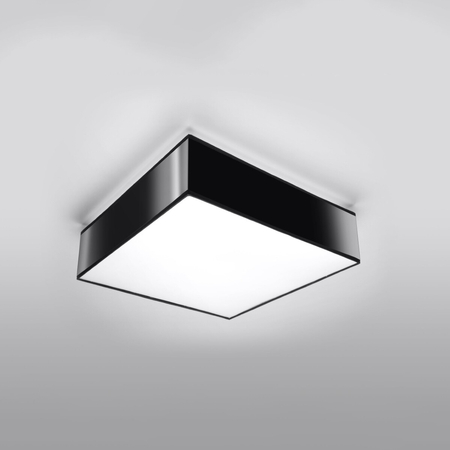 Sollux Lighting Plafon HORUS 35 czarny SL.0136