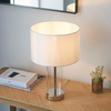 Lampa stołowa Endon Lighting Lessina 102674 nikiel