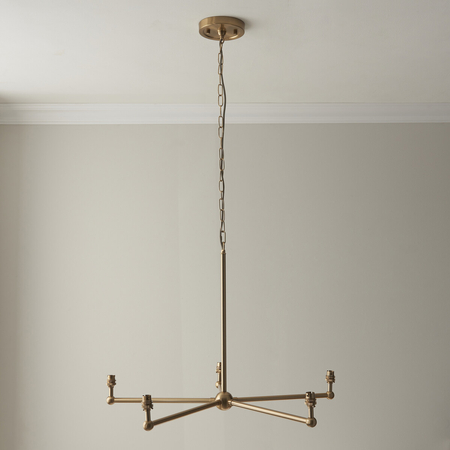 Lampa wisząca Endon Lighting Santiago 108212 mosiądz