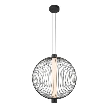 Milagro Lampa wisząca KYOTO 39W LED śr. 54cm ML0527 CZARNY