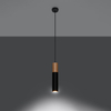 Sollux Lighting Lampa wisząca PASTELO 1 beton SL.1271