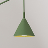 Sollux Lighting Kinkiet NOX zielona oliwka SL.1700