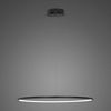 Lampa wisząca Ledowe Okręgi No.1 60 4k czarna Dali