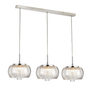 Lampa wisząca REGO 3 LINE Azzardo AZ2453 clear / chrome