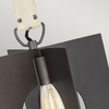 Lampa wisząca Ludlow - 1 źródło światła - Szczotkowany grafit Quintiesse QN-LUDLOW-1P-GR