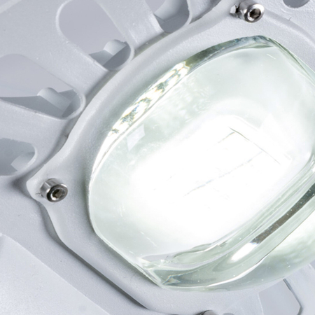 Oprawa uliczna LED Bridgelux 30W MeanWell driver IP65 aluminiowa biała obudowa NW