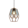 Lampa wisząca Endon Lighting Ripley 73296 mosiądz