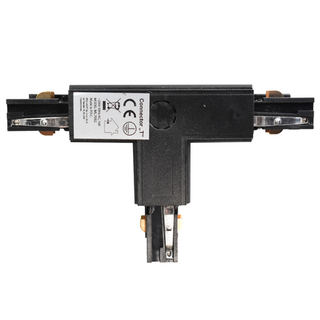 Eko-Light Łącznik Lampy Track Light Czarny 3-obwodowy Typ: T DR ML7092 CZARNY