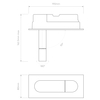 Kinkiet Astro Digit LED II 1323045 Matowy Nikiel